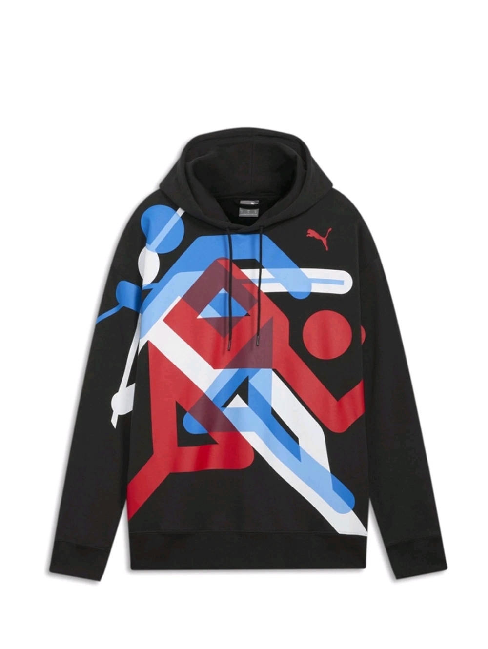 PUMA Olympic Village Graphic Pullover Hoodie Mens Size XL Casual Outerwear NWT